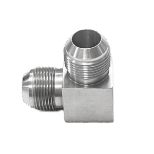Stainless Steel High-Pressure Right-Angle Fitting